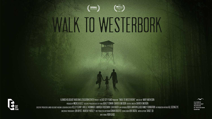 Close-up contemporary portrait of Rodi where she is smiling and wearing a white top with black trim.